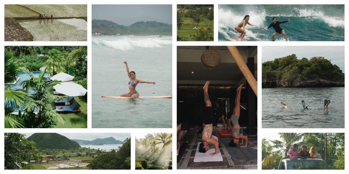 Surf y Yoga en Lombok, Indonesia